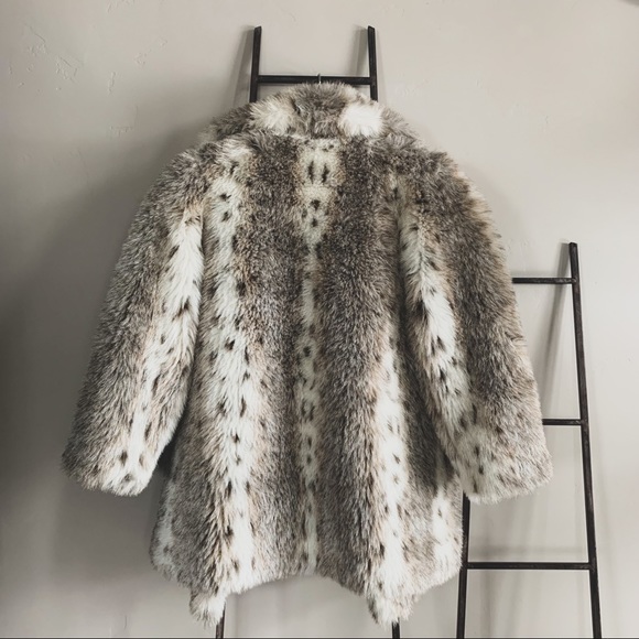 Vintage Faux Fur Coat - Picture 7 of 8